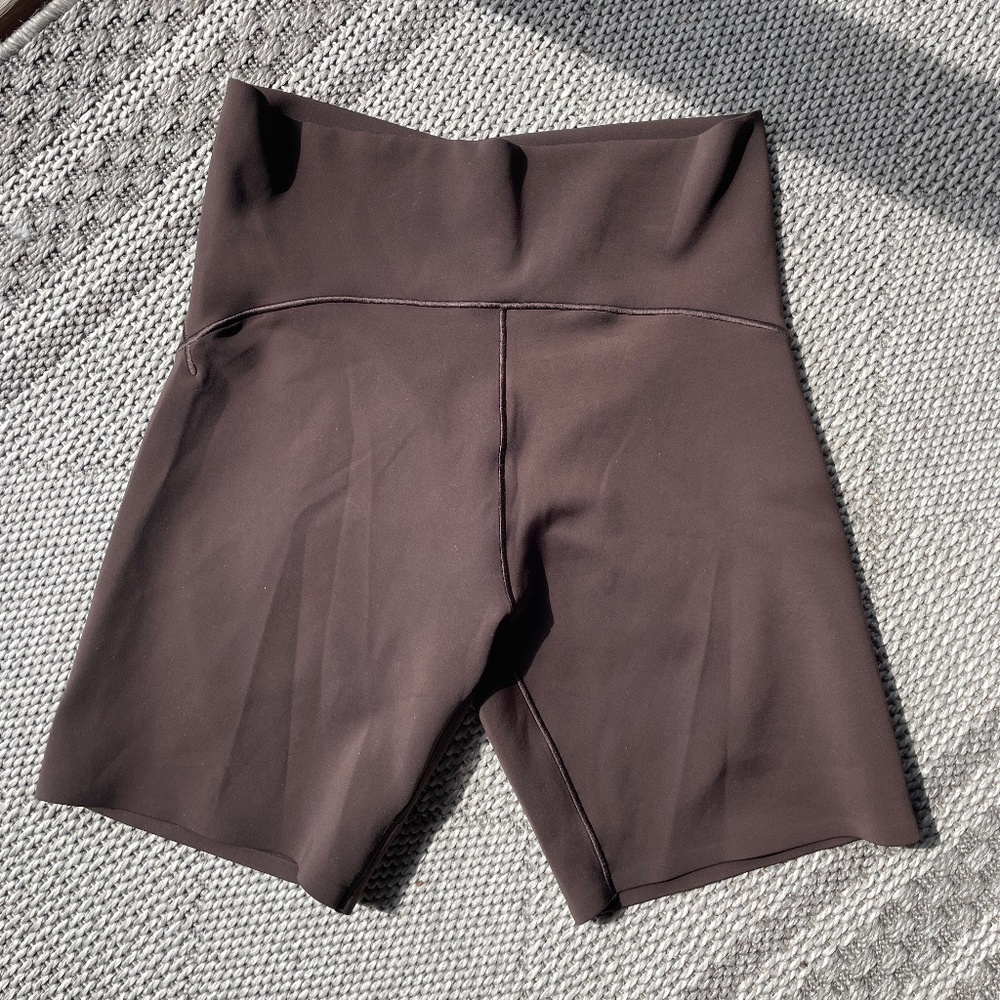 Brown Bike Shorts - Size medium